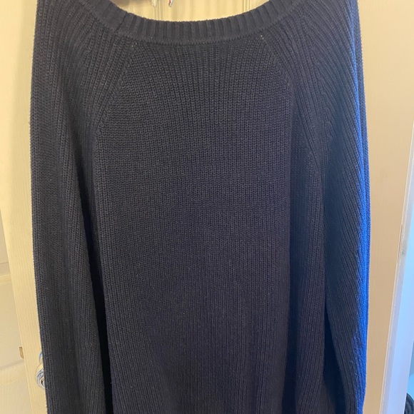 Tommy Bahama navy palm tree sweater - Picture 4 of 8